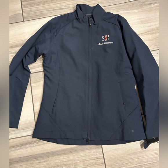 Cutter and Buck Full zip jacket Allen and company Sun Valley conference sz M